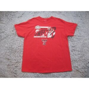 Texas Tech Red Raiders Shirt Mens XL NCAA Basketball Sweet 16 2022 March Madness